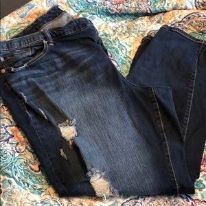 Torrid distressed jean